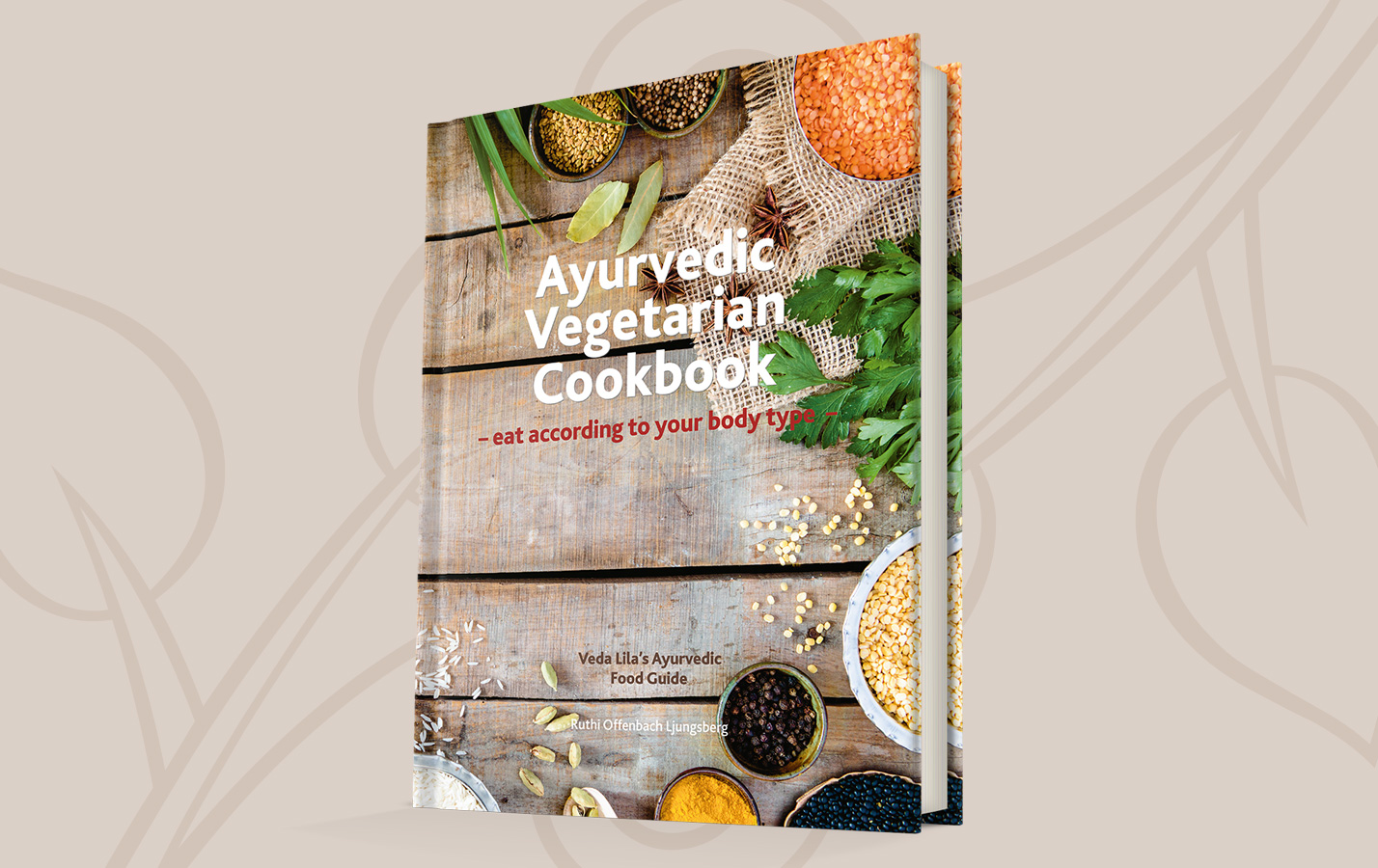 Nu finns Ayurvedisk vegetarisk kokbok på engelska